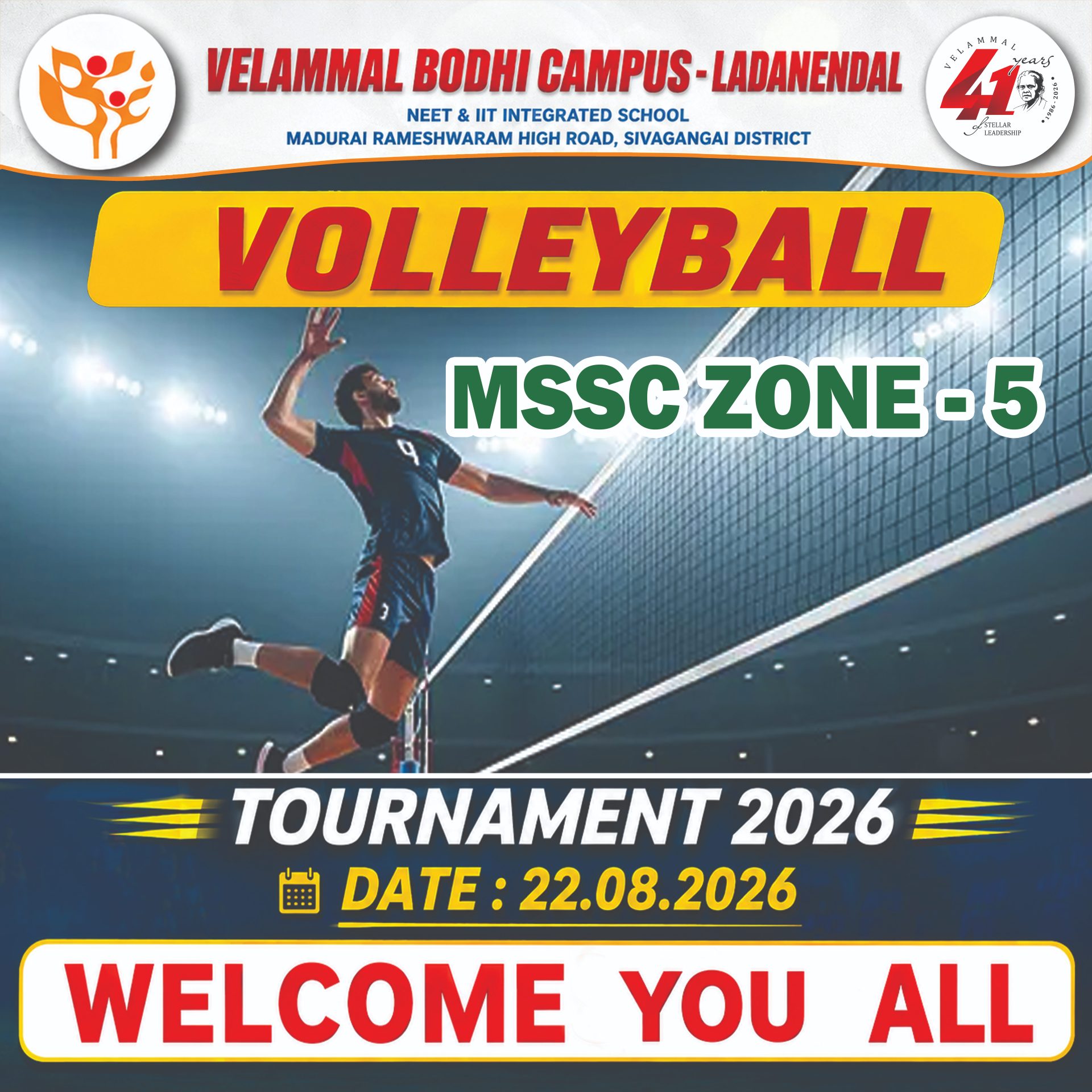 MSSC Zone-5 Volleyball Tournament 2026